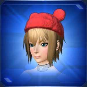 耳付きポンポン帽 赤 sc2.jpg