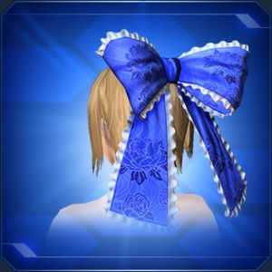 和柄フリルリボン 青 sc2.jpg