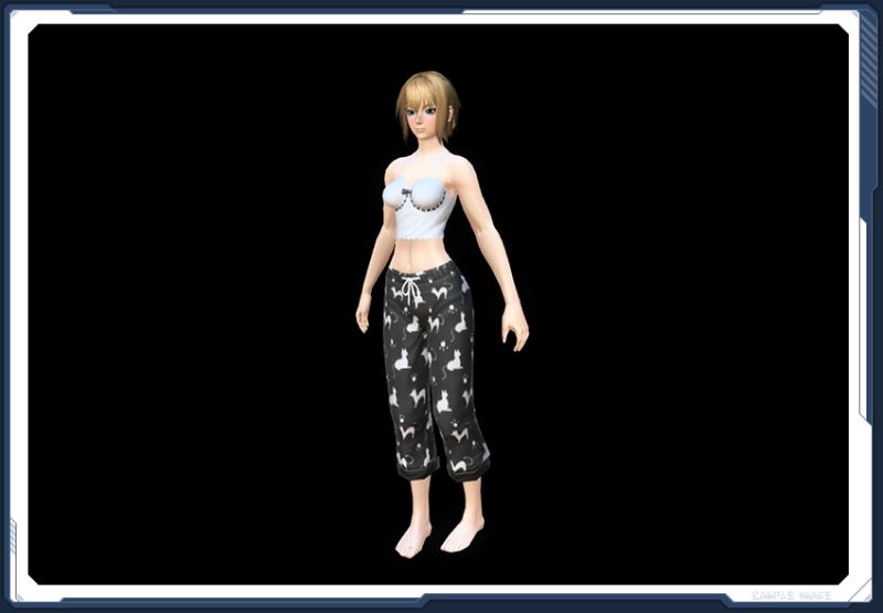 ファイル:七分丈パジャマ玄 Ba sc2.jpg