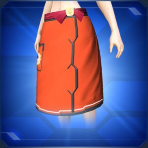 カフェコックエプロン 橙 sc2.jpg