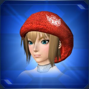 カジュアルニット帽 赤 sc2.jpg