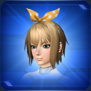 リボンカチューシャ 橙 sc2.jpg